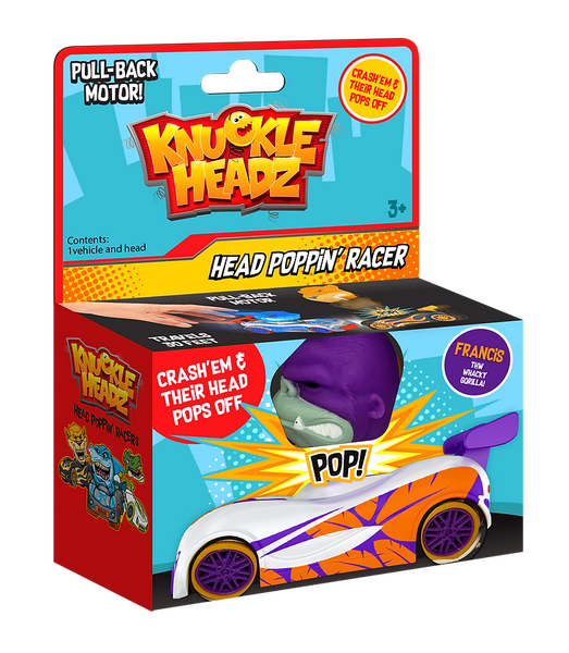 Knuckle-Headz: Pull-back Racers - Ages 3+