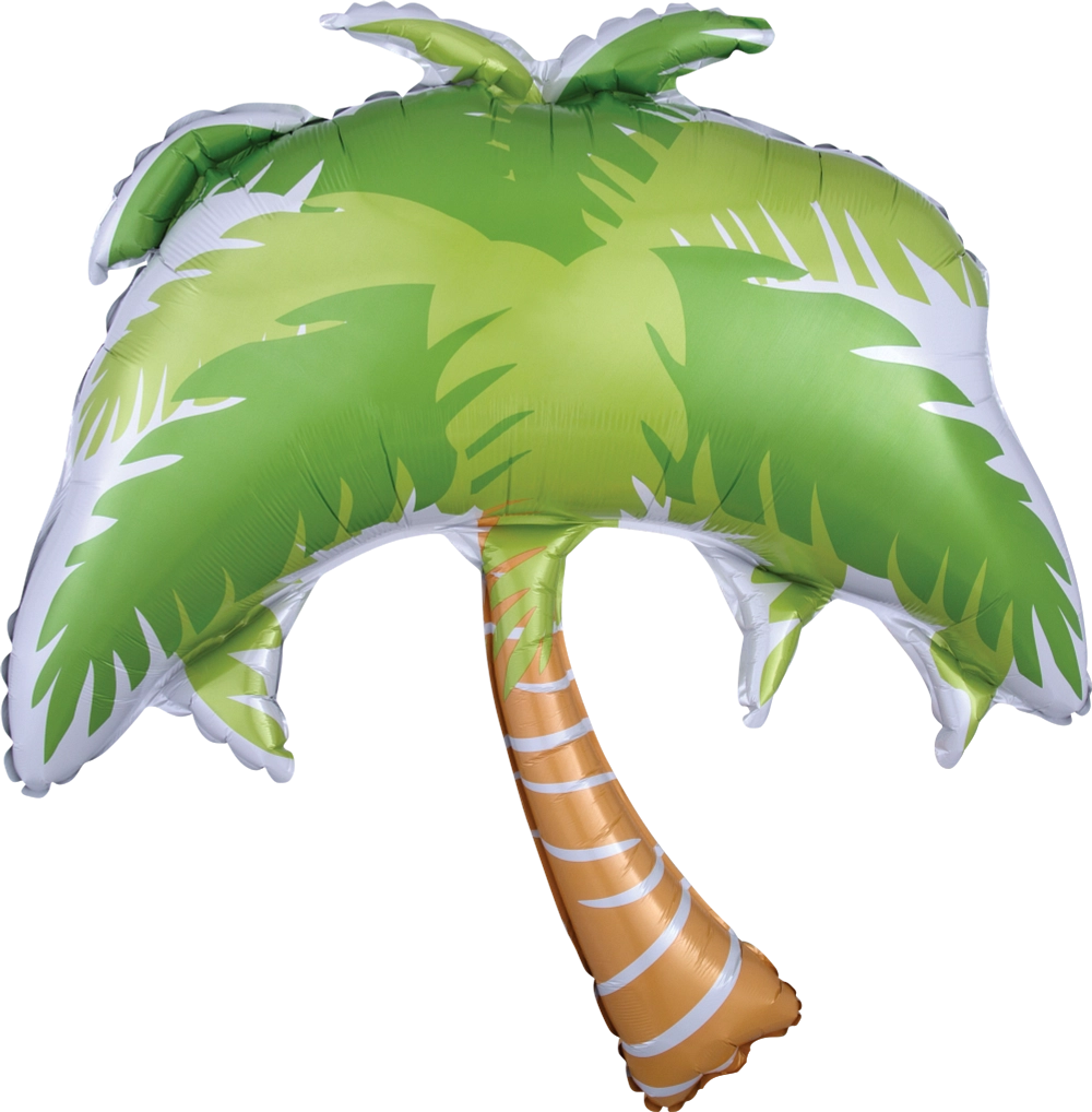 Summer Scene Palm Tree Balloon 33"