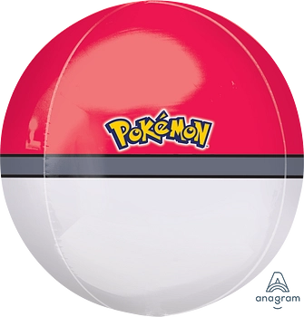 Pokeball Pokemon Orbz XL Balloon 16"