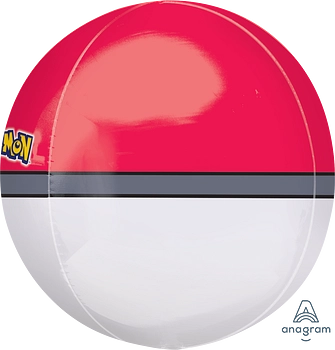 Pokeball Pokemon Orbz XL Balloon 16"