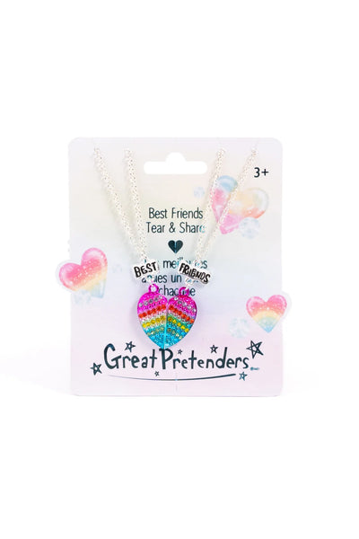 GP: Glamour Gals - Tear & Share Necklace - 2 pc - Ages 3+