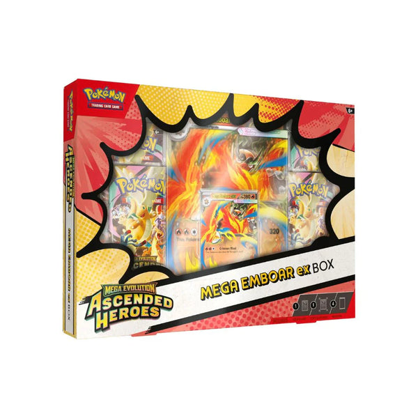 Pokémon TCG: Mega Evolution Ascended Heroes Mega ex Box