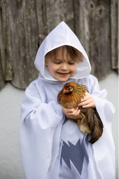 Spooky Ghost Poncho Costume