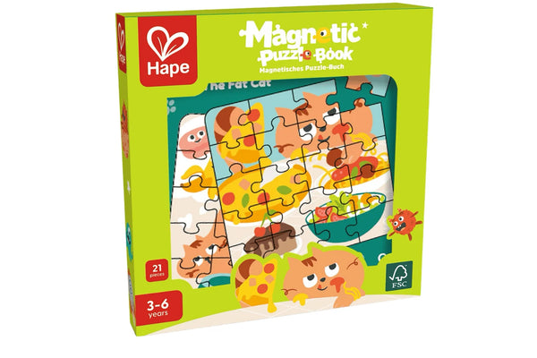 Hape Magnetic Puzzle Book