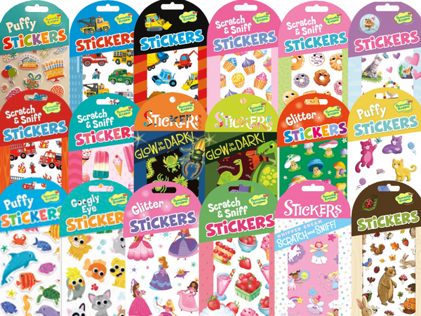 PK: Stickers Assorted - Ages 3+
