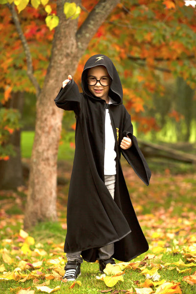 Wizard Cloak with Glasses - Multiple Sizes Available