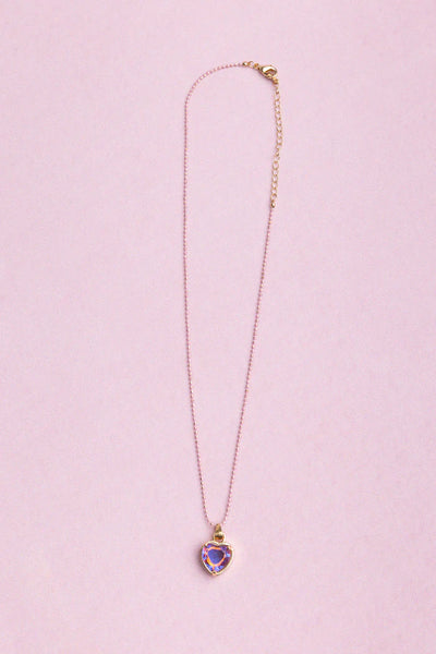 GP: Boutique Chic Lilac Love Necklace - Ages 3+