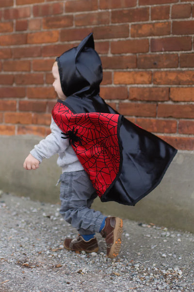 GP: Reversible Spider/Bat Cape - Size 2/3T