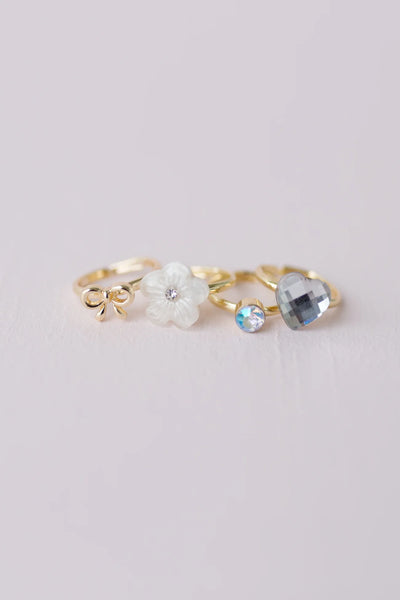 Boutique Sassy Rings: Set of 4 - Ages 3+