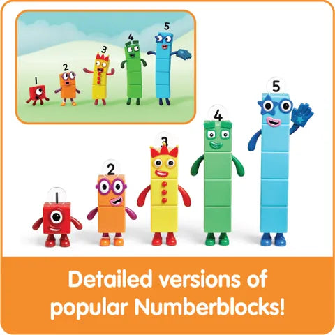 Numberblocks Friends: One to Five Figure Set - Ages 3+