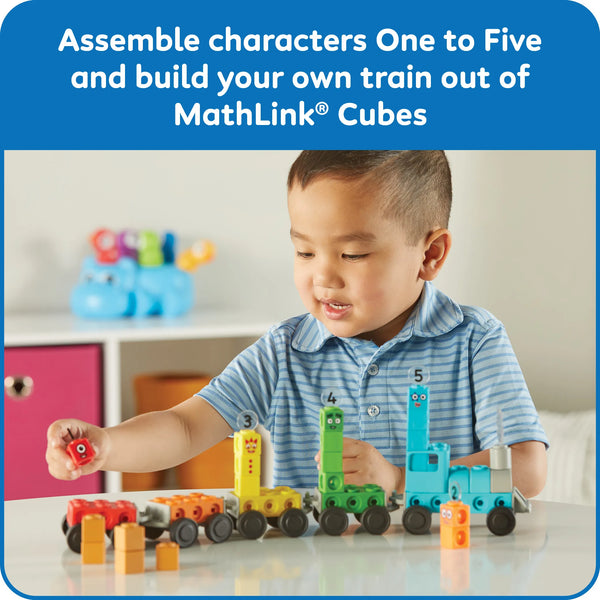 Numberblocks Express Train: Mathlink Cubes Activity Set  - Ages 3+