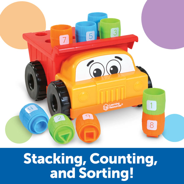 Tony the Peg Stacker Dump Truck - Ages 18mths+