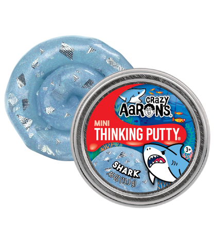 Loot: Thinking Putty 2" Mini Tin Shark - Ages 3+