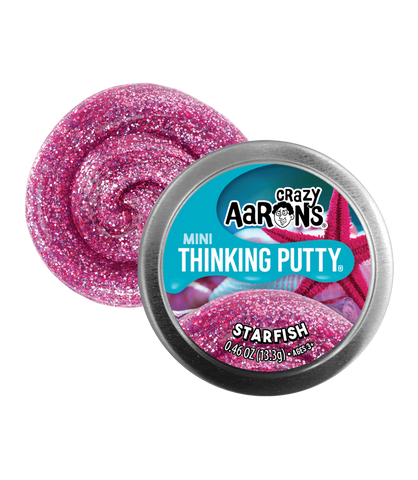 Thinking Putty: Starfish 2" Mini Tin - Ages 3+