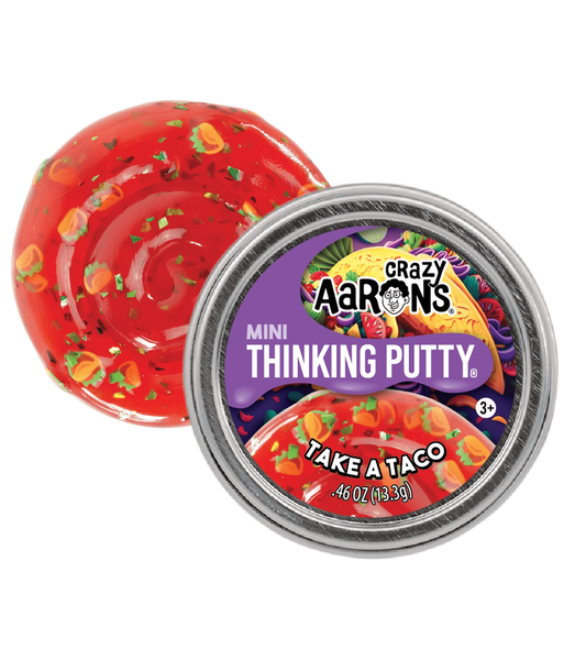 Thinking Putty: Take a Taco 2" Mini Tin - Ages 3+