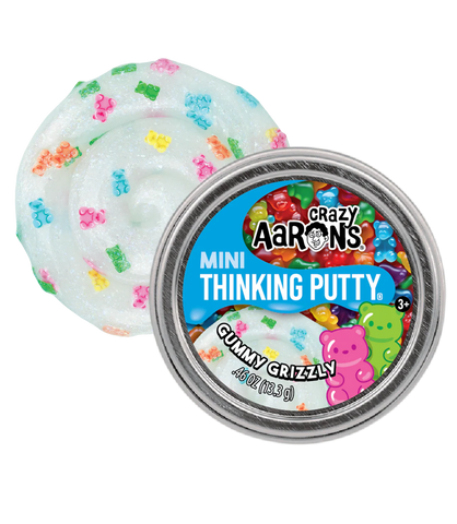 Loot: Thinking Putty 2" Mini Tin Gummy Grizzly - Ages 3+