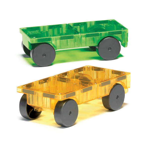 MT: Cars 2 Piece Expansion Set, Green & Yellow - Ages 3+