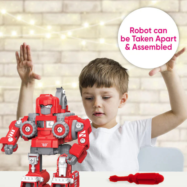 5-in-1 Truck-O-Bot Fire Engine - Ages 3+