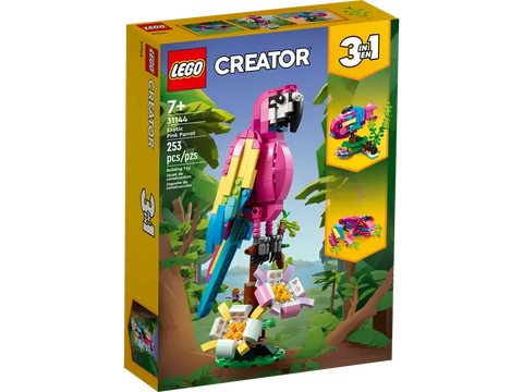 Lego: Creator Exotic Pink Parrot - Ages 7+