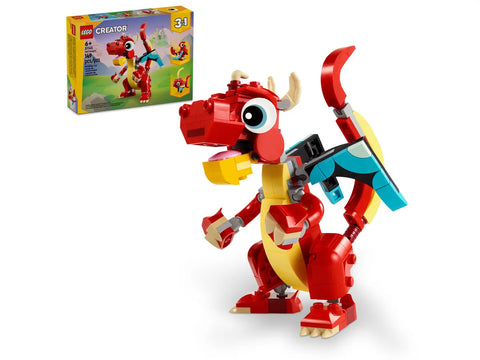 Lego: Creator Red Dragon - Ages 6+