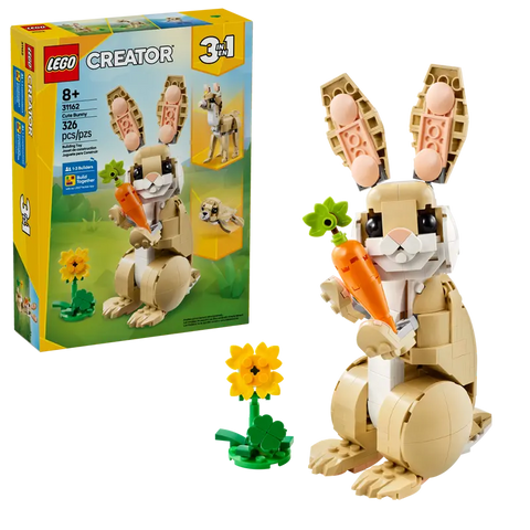 Lego: Creator Cute Bunny - Ages 8+
