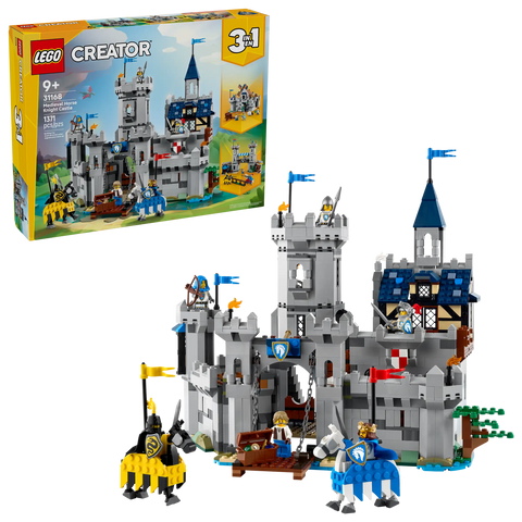 Lego: Creator - Medieval Horse Knight Castle - Ages 7+