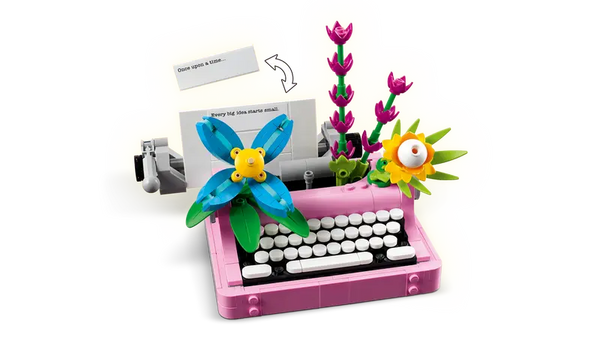 Lego: Creator Typewriter with Flowers - Ages 8+