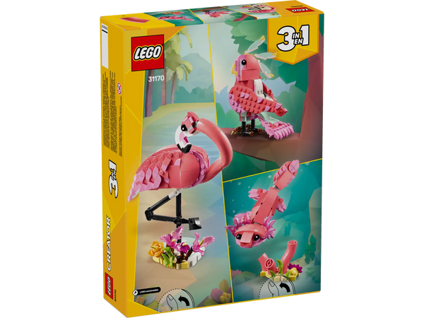 Lego: Creator Wild Animals: Pink Flamingo - Ages 8+