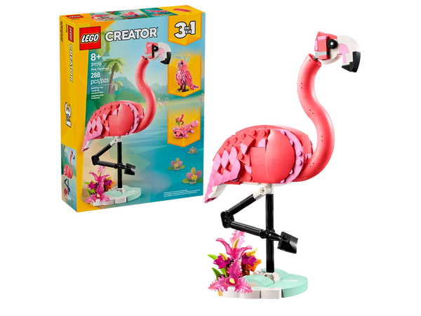 Lego: Creator Wild Animals: Pink Flamingo - Ages 8+