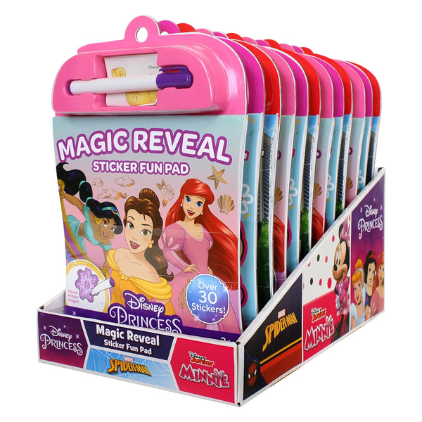 Disney and Marvel - Magic Reveal Sticker Fun Pad