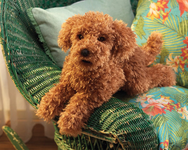 Folkmanis: Toy Poodle Puppy Puppet - Ages 3+