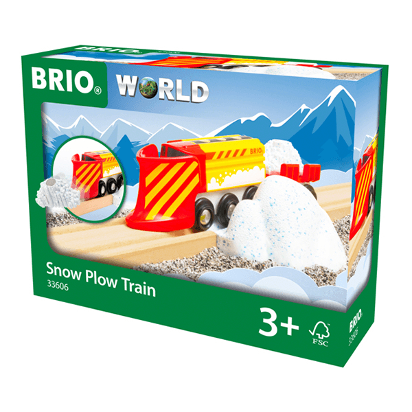 Brio: Snow Plow Train - Ages 3+