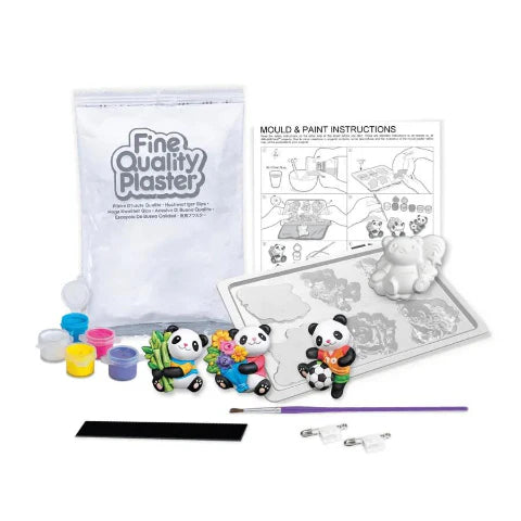 4M: Mould & Paint Cute Panda - Ages 5+