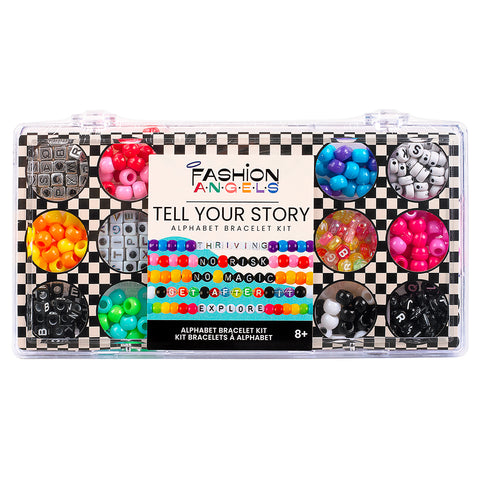 F. Angels: Tell Your Story 500+ Alphabet Bead Case - Ages 8+