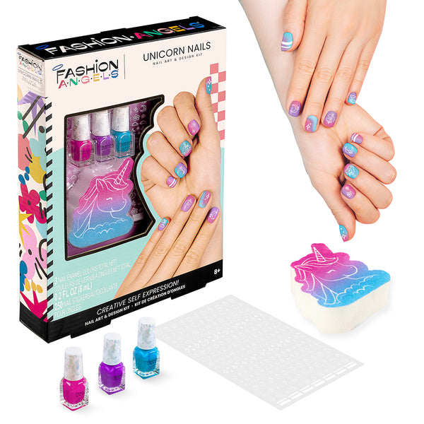 F. Angels: Unicorn Nail Art Kit - Ages 8+