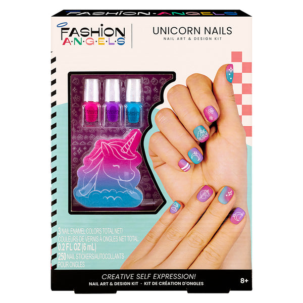 F. Angels: Unicorn Nail Art Kit - Ages 8+