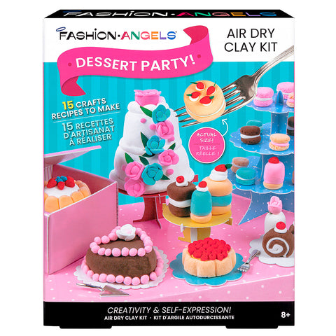 F. Angels: Air Dry Clay Kit - Dessert Party - Ages 8+