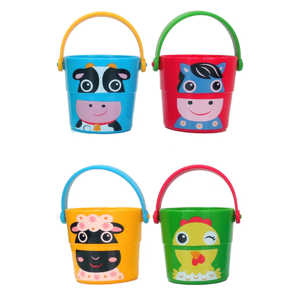 Funny-Face Stacker Buckets  - Ages 12mths+