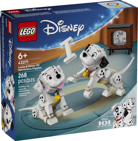 Lego:  Lucky & Penny 101 Dalmatians -  6+