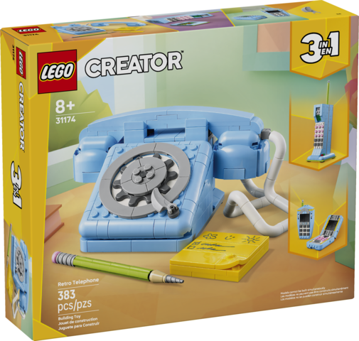 Lego: Creator - Retro Telephone - Ages 8+