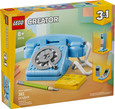 Lego: Creator - Retro Telephone - Ages 8+