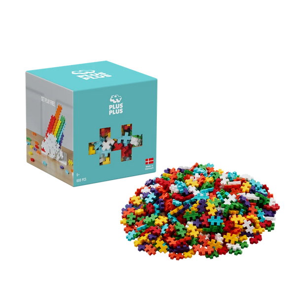 Plus-Plus Rainbow 600 pcs Building Set