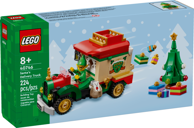 Lego: Santa's Delivery Truck - Ages 8+