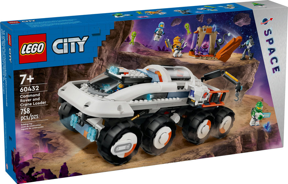 Lego: City Command Rover and Crane Loader - Ages 7+