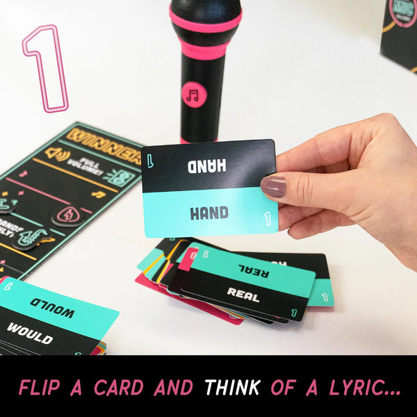 Grab the Mic - the Karaoke Party Game for People Who Can't Sing!