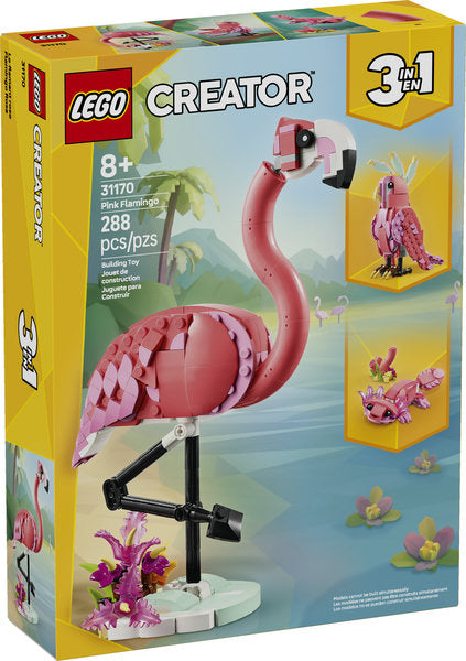 Lego: Creator Wild Animals: Pink Flamingo - Ages 8+