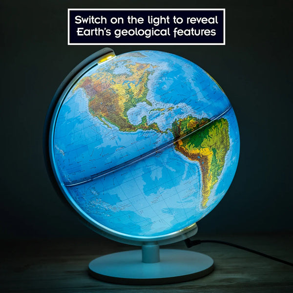 Illuminated Geopolitical Globe - Thames & Kosmos