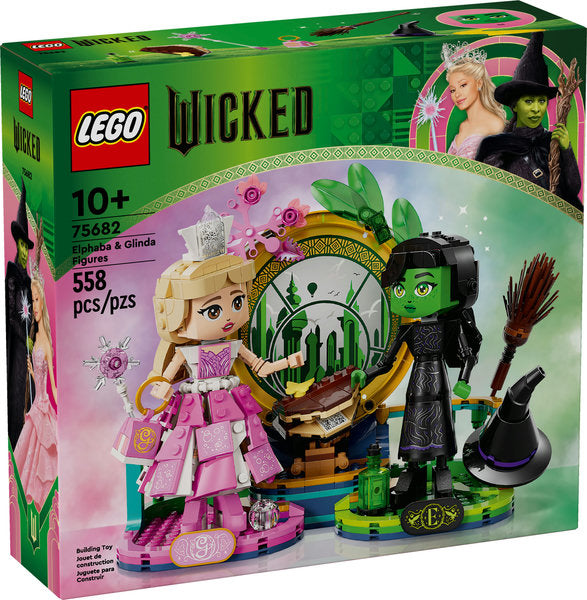 Lego: Wicked Elphaba & Glinda Figures - Age 10+