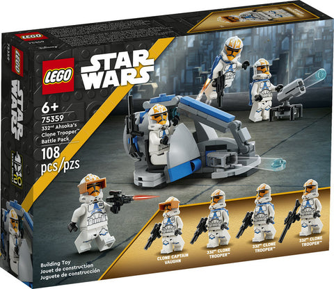 Lego: Star Wars 332nd Ahsoka's Clone Trooper™ Battle Pack - Ages 6+