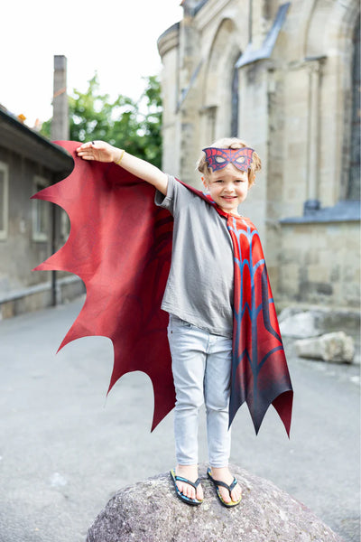 GP: Web Weaver Soft Wings Cape with Mask - Size 4-6